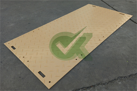 <h3>12mm thick white ground protection boards for soft ground</h3>
