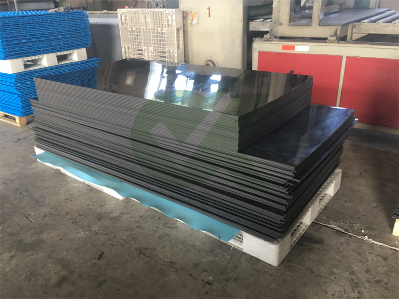 Black textured hdpe sheet 4×8 for construction04